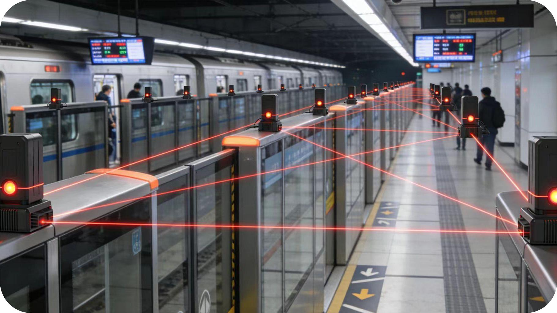 <b>城市轨交安防新选择：屏蔽门激光探测器让站台防夹更精准</b>