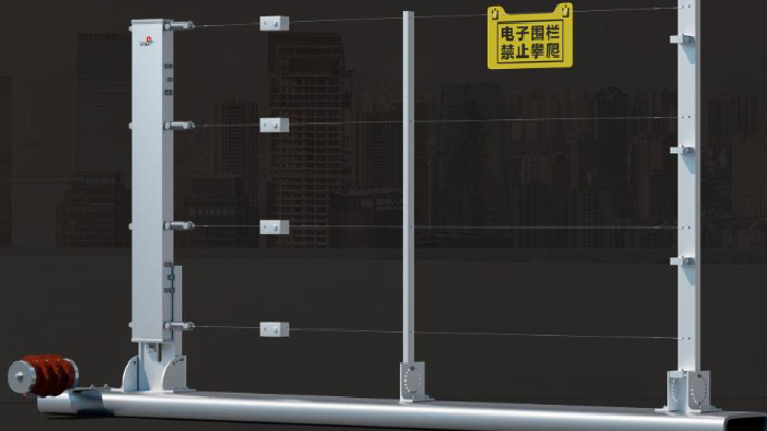 社区安防新选择：张力电子围栏守护周界安全，让管理更高效。