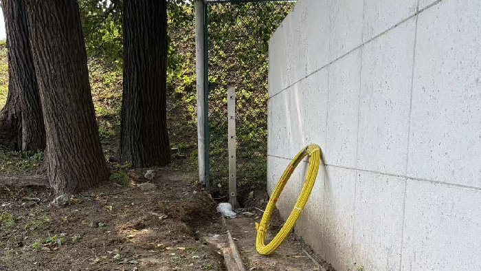 落地式激光对射北京某部