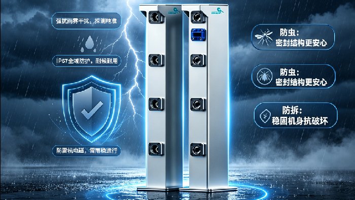 <b>雨季安防稳值守：极端天气见证设备硬核实力</b>